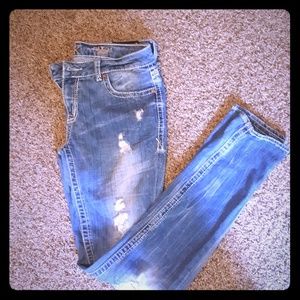 Buckle Black Skinny Jeans FIT NO.53 29/34